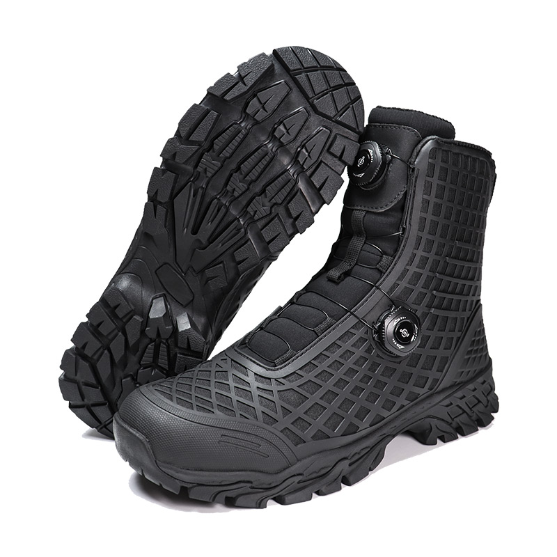 Topeltkinnitussüsteemiga lahingusaapad